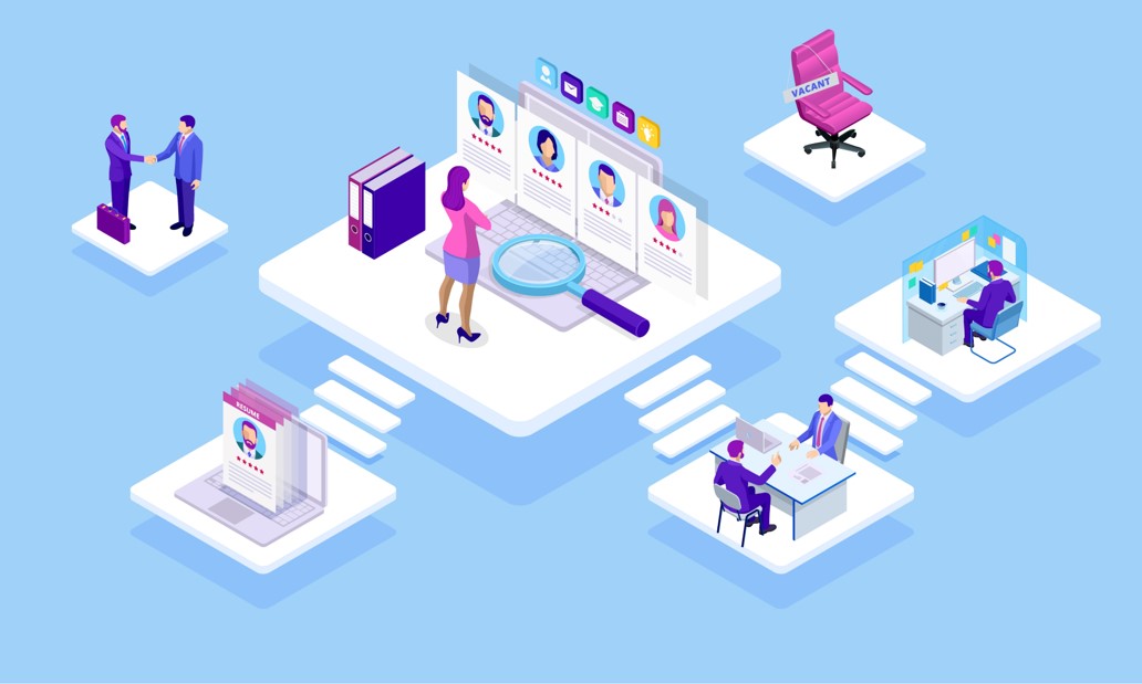 illustration digitalisation du travail